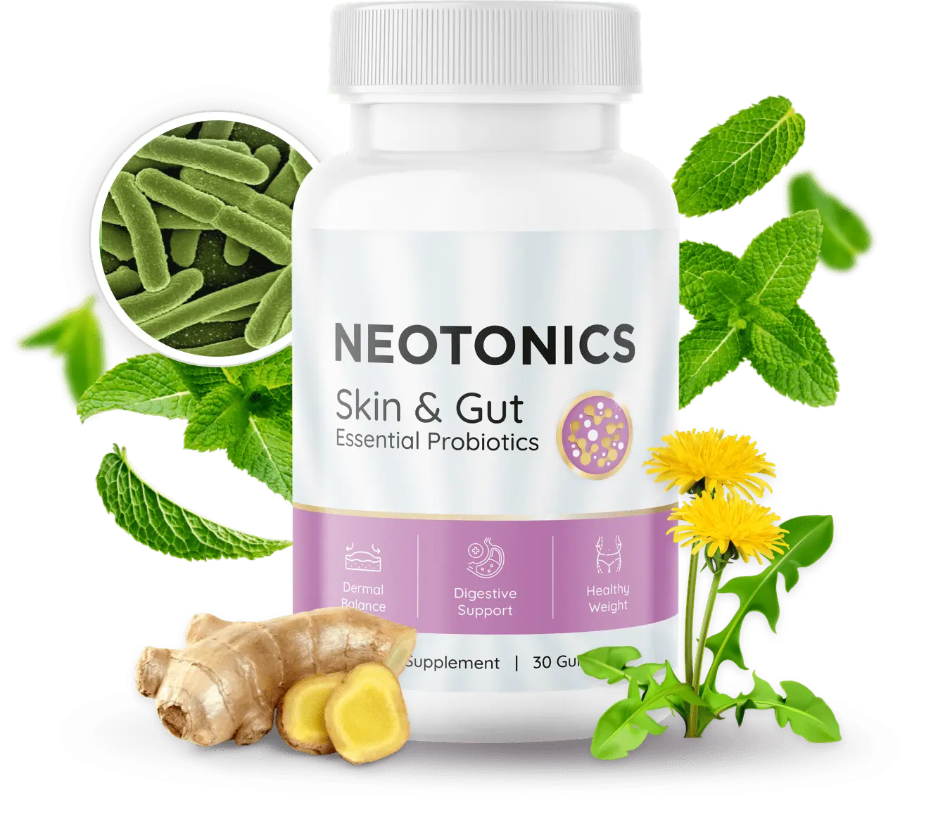 Neotonics skin and gut supplement